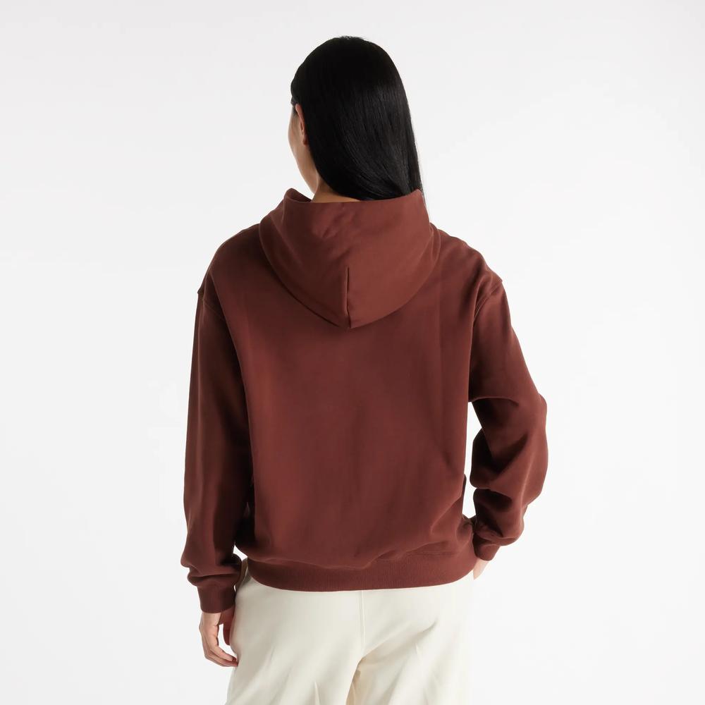 Bluza New Balance WT41537ROK - brązowa