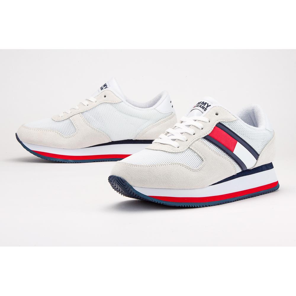 TOMMY HILFIGER FLATFORM RUNNER COLO > EN0EN00790-0KP