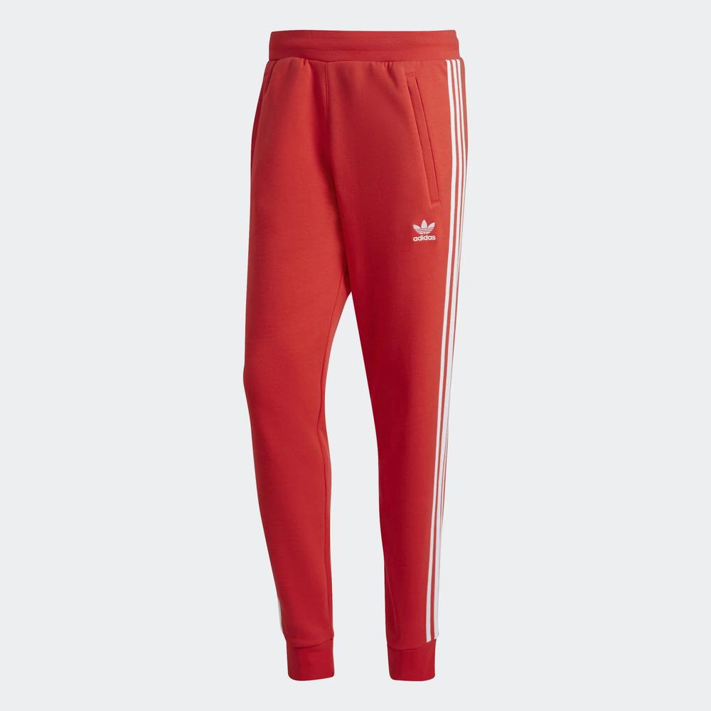 Spodnie adidas Originals Adicolor Classics 3-Stripes HF2100 - czerwone