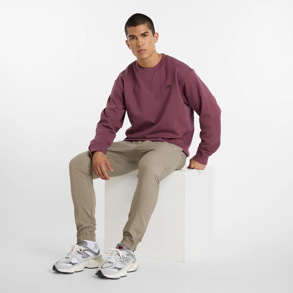 Bluza New Balance MT41506FDP - fioletowa