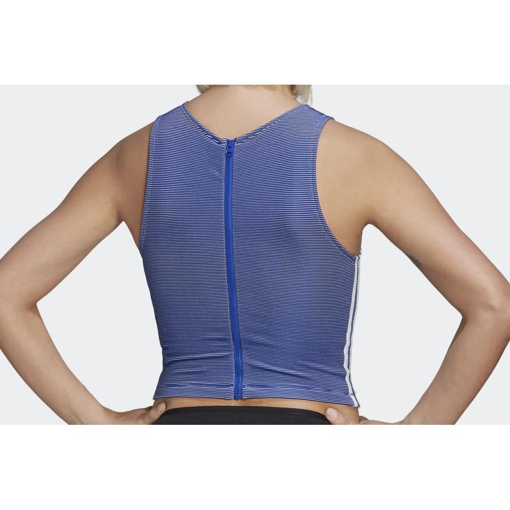 ADIDAS ZIPPABLE RIBBED TANK TOP > FS6144