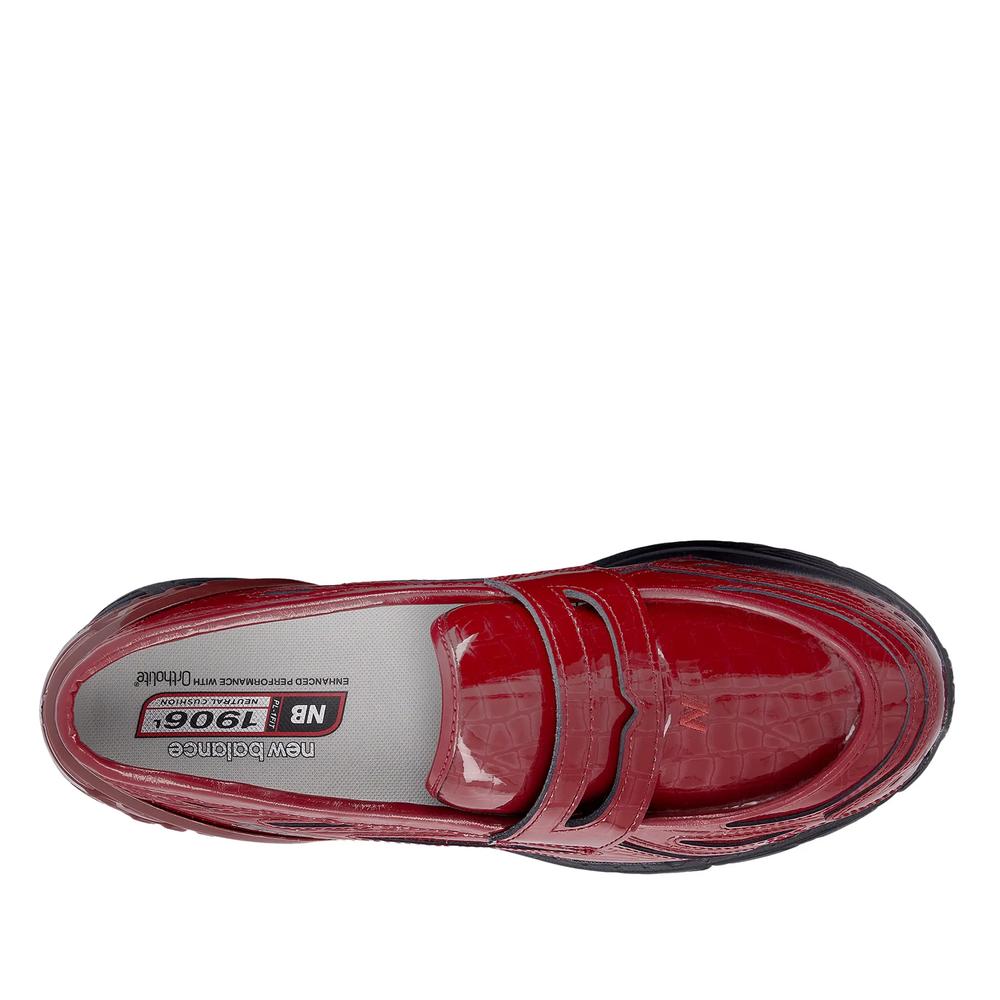 Buty unisex New Balance U1906LCS - bordowe