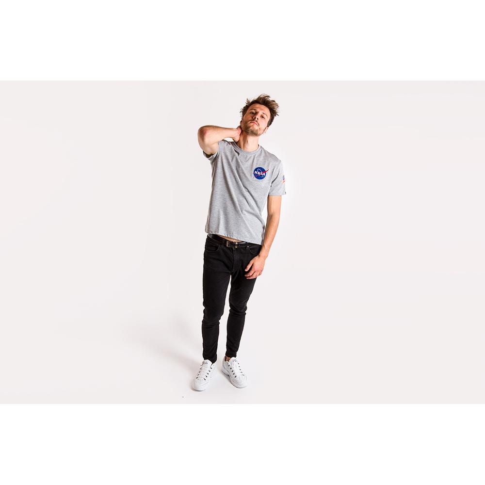 Koszulka Alpha Industries Space Shuttle T 17650717 - szara