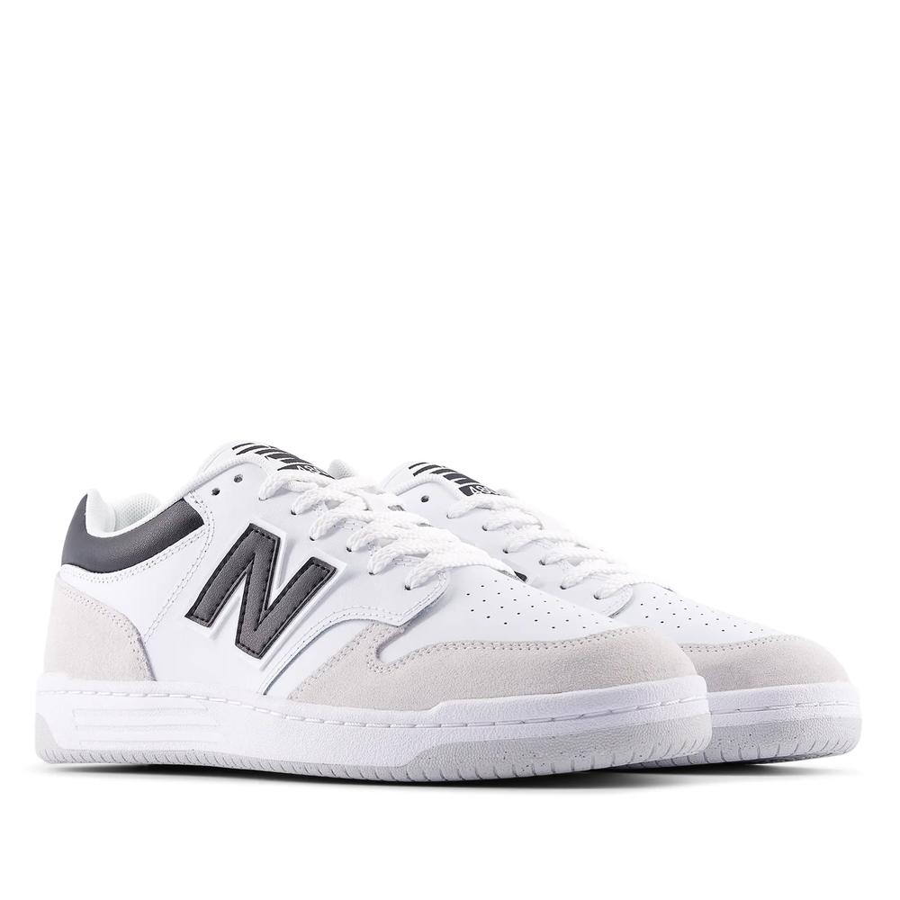 Buty unisex New Balance BB480LIW - białe