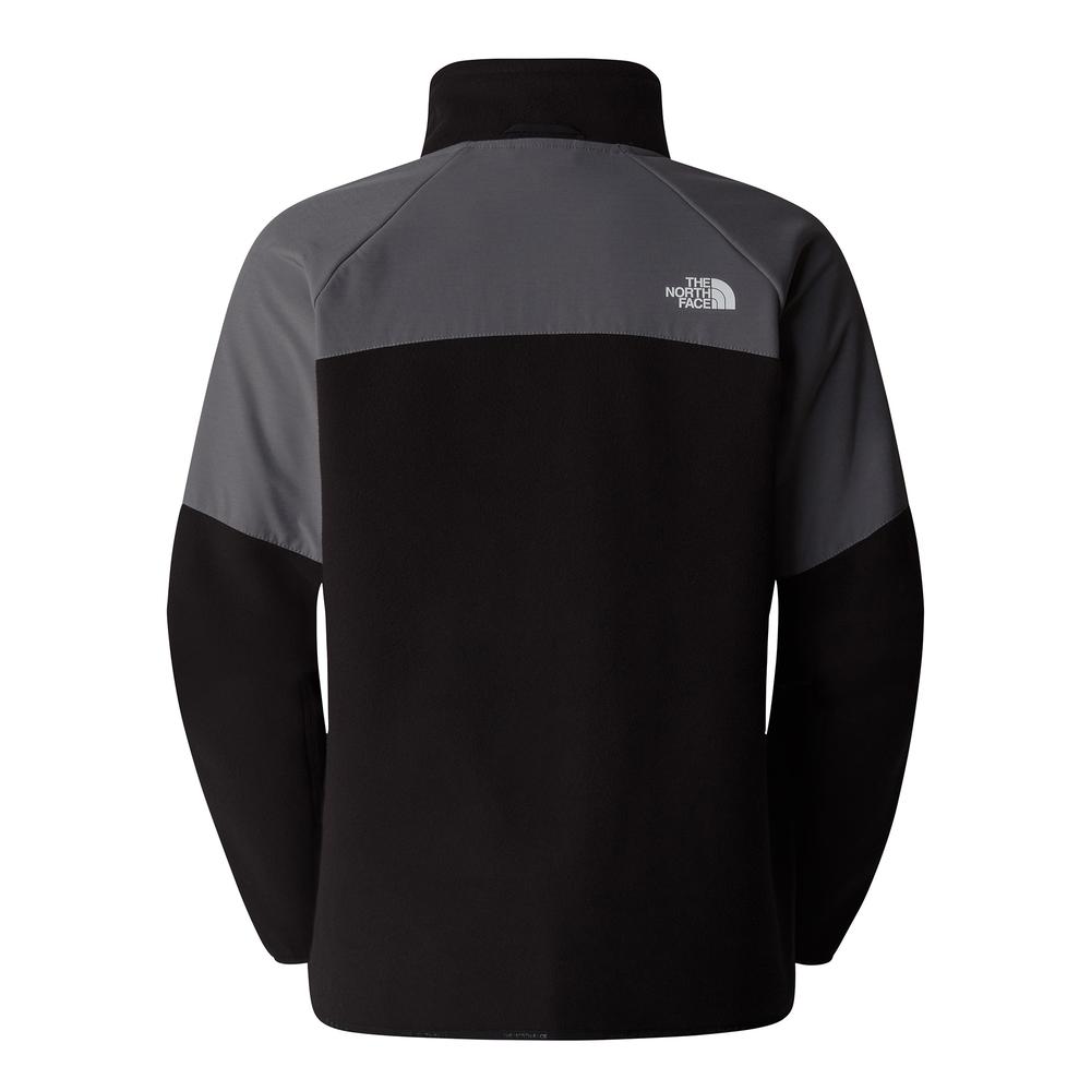 Bluza The North Face 100 Glacier HVWT Full 0A89JAWOO1 - czarno-szara