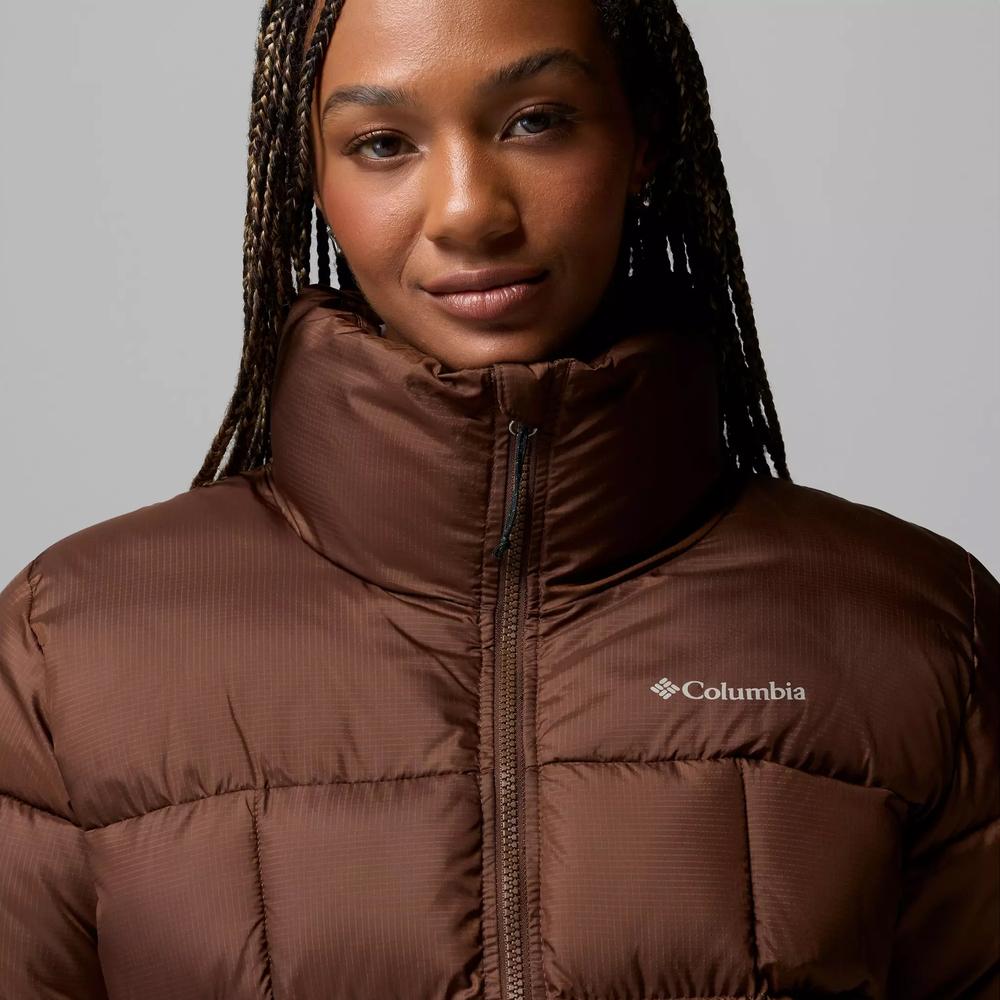 Kurtka damska Columbia Puffect III Cropped 2171241256 - brązowa