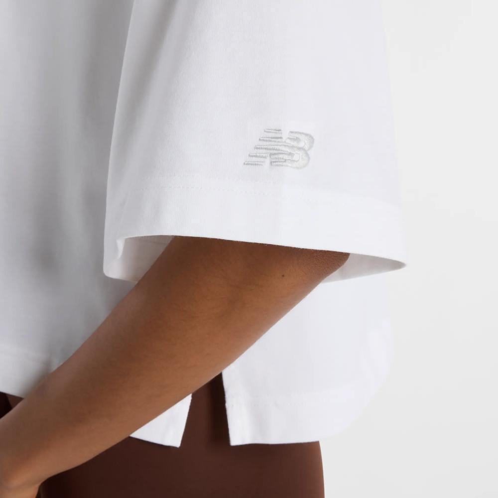 Koszulka damska New Balance WT61371RWT - biała