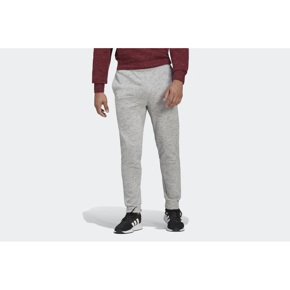 Spodnie adidas Essentials French Terry Melange HE1795 - szare