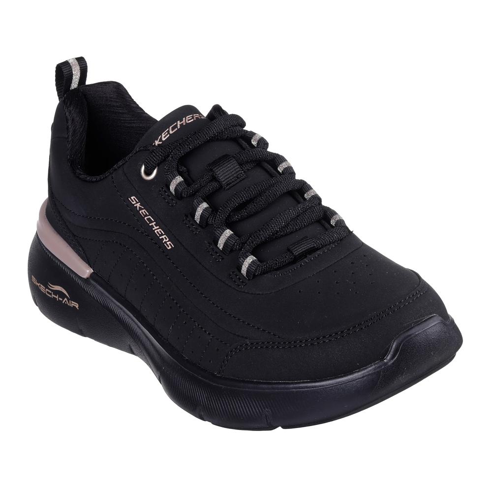 Buty damskie Skechers Dynamight 2.0 Modern Glimpse 150373BKRG - czarne