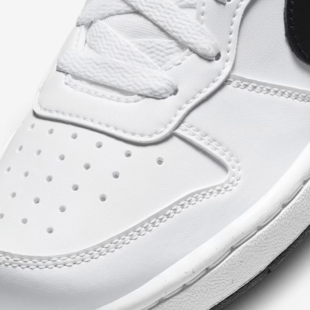 Buty młodzieżowe Nike Court Borough Low Recraft DV5456-104 - białe