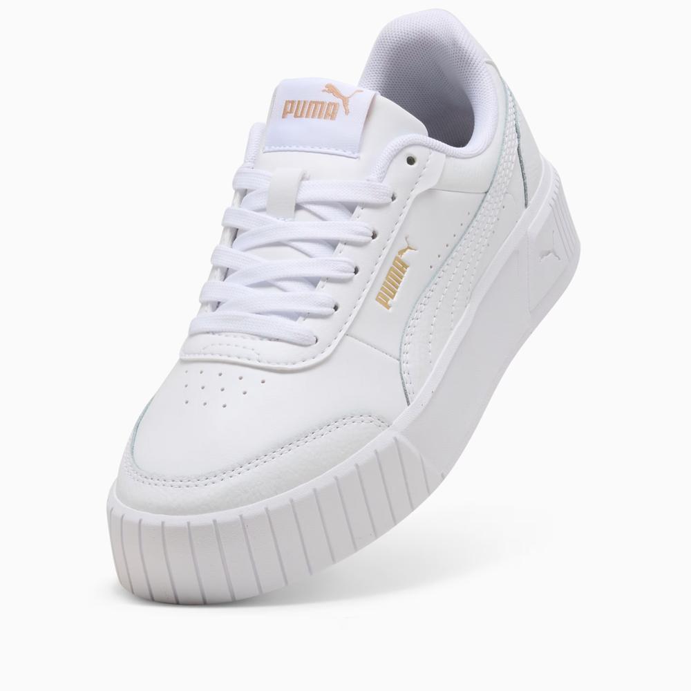 Buty młodzieżowe Puma Carina Mia 40374602 - białe