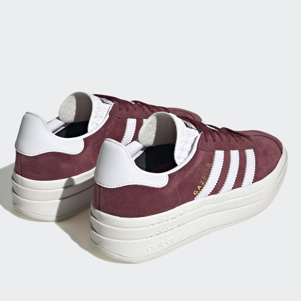 Buty adidas Originals Gazelle Bold HQ6892 - bordowe