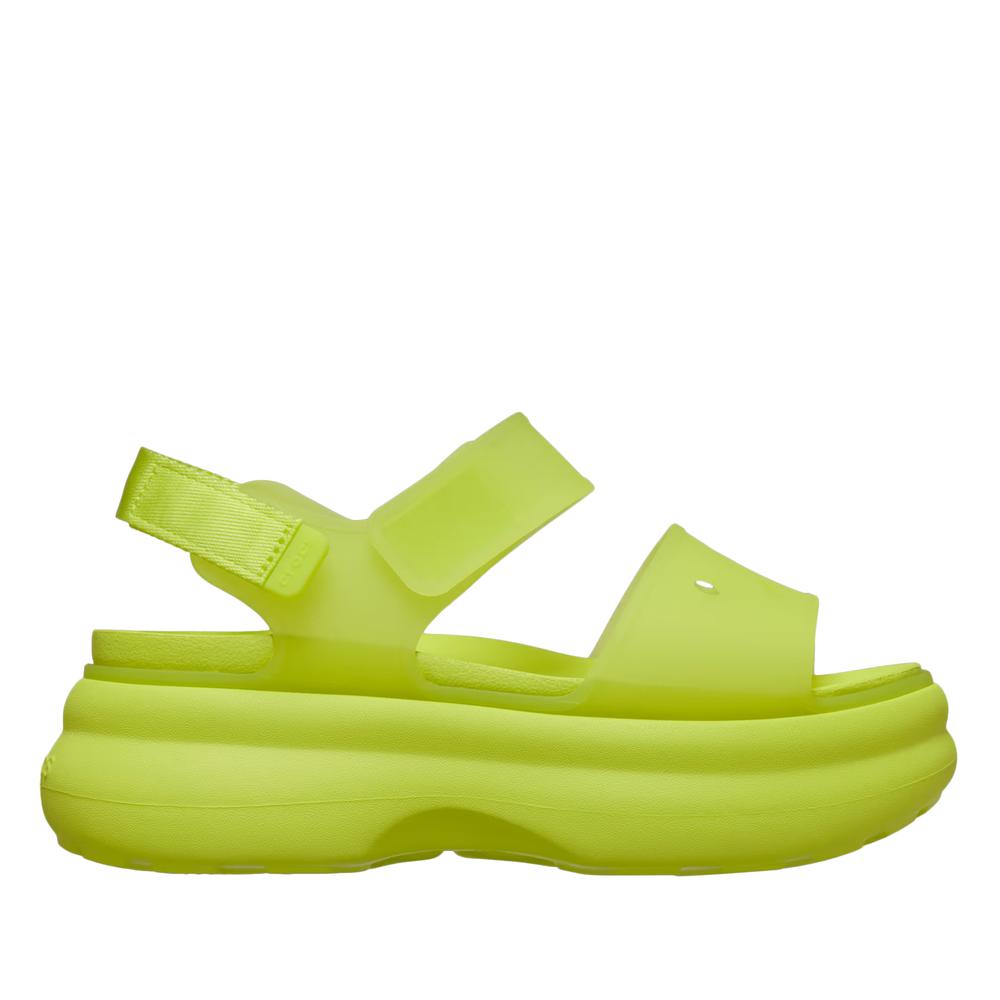 Sandały damskie Crocs Soho Frosted Y-Strap 212651-738 - zielone