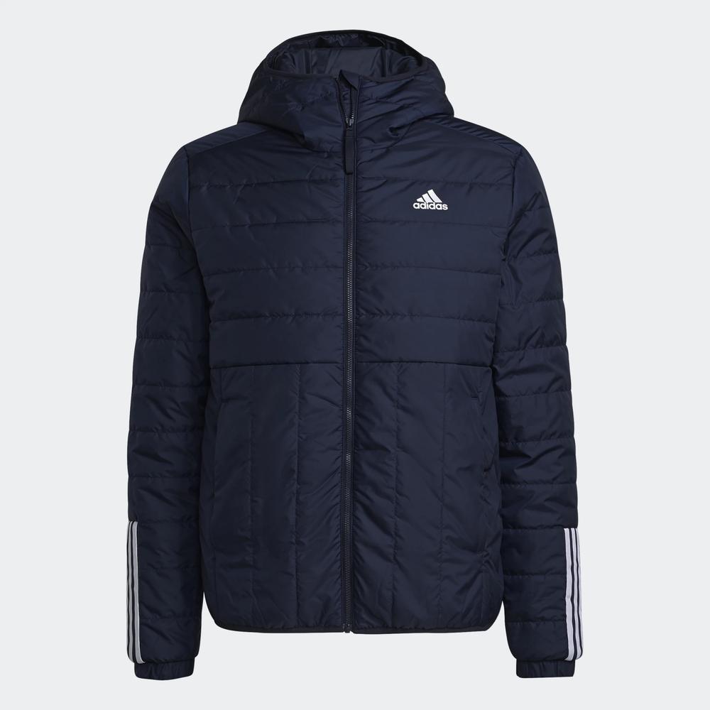 Kurtka adidas Itavic 3 Stripes Light Hooded Jacket GT1682 - granatowa