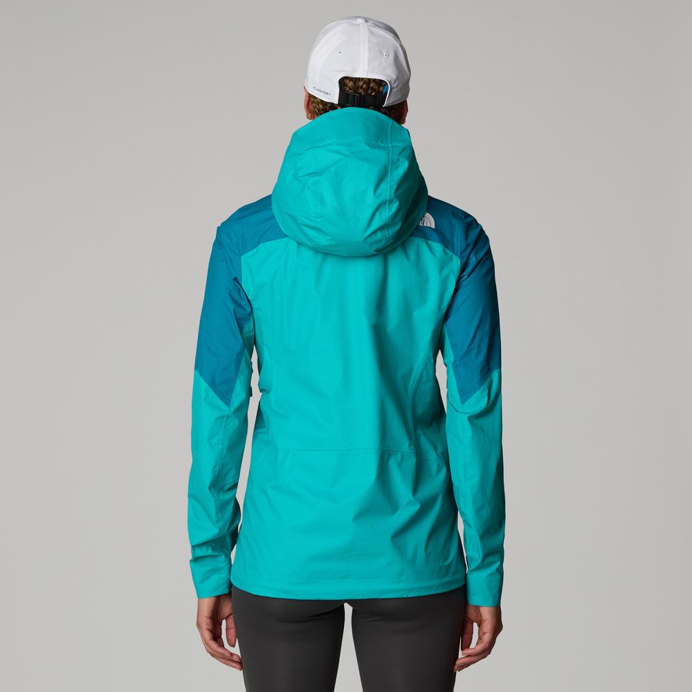Kurtka damska The North Face Signal 2.5L DryVent 0A87HE5A21 - niebieska
