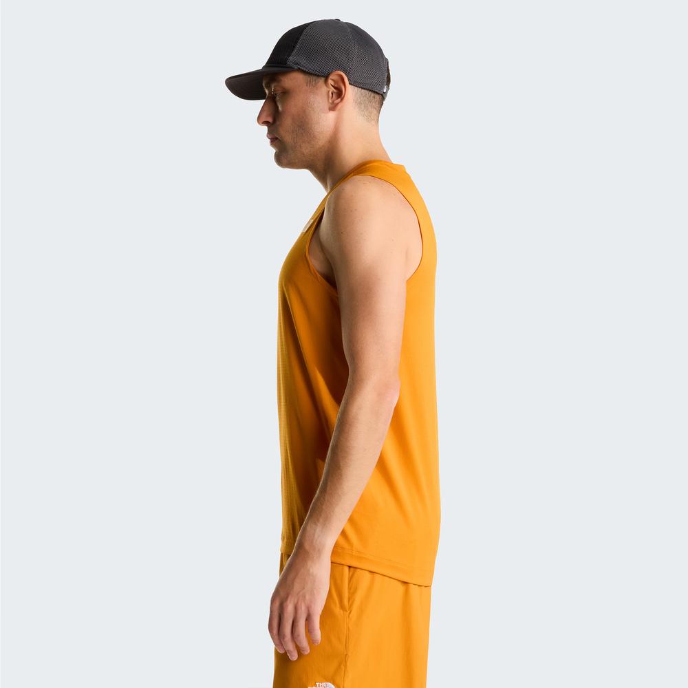 Koszulka męska The North Face 24/7 0A8BEHG5I1 - pomarańczowa