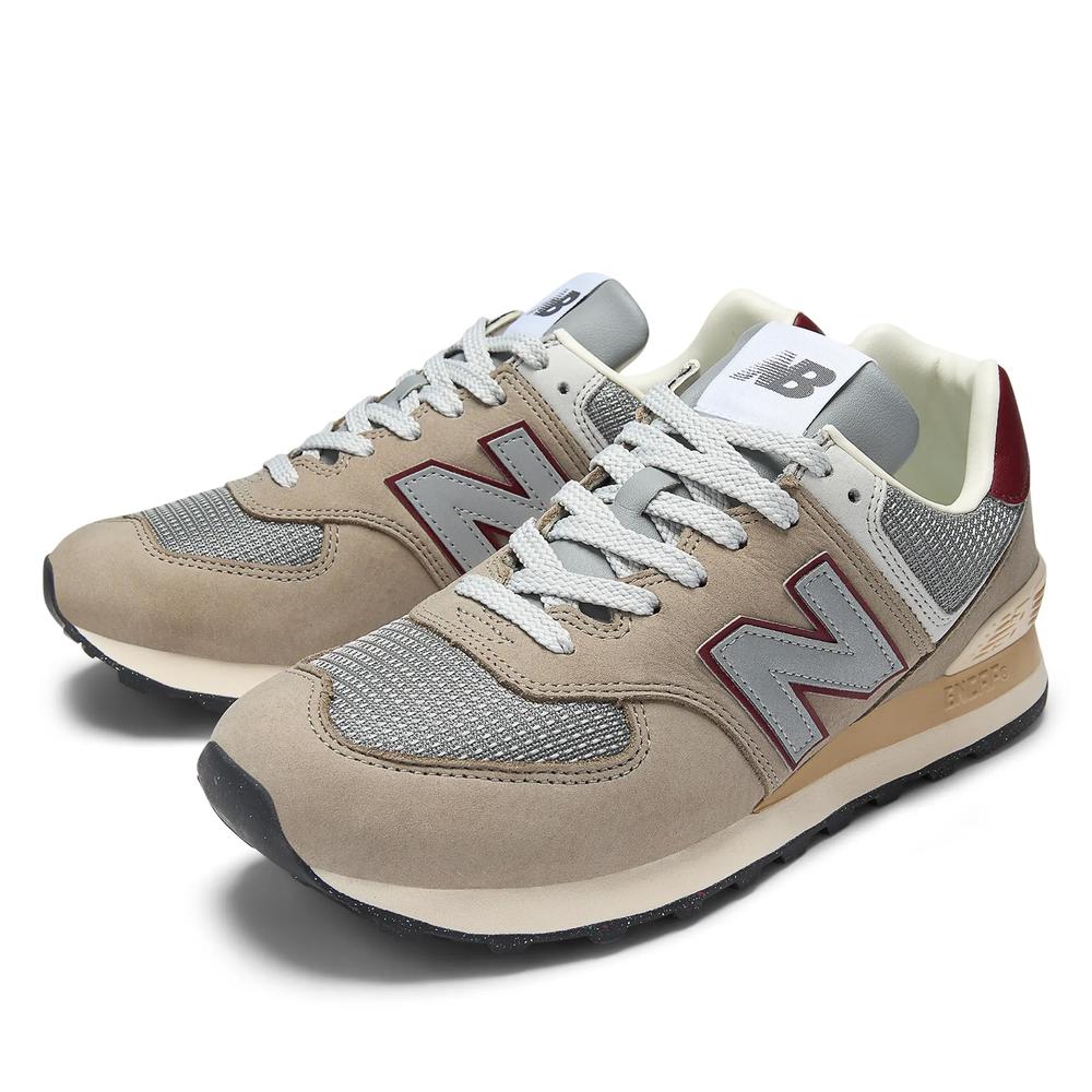 Buty unisex New Balance U574SKB - beżowe