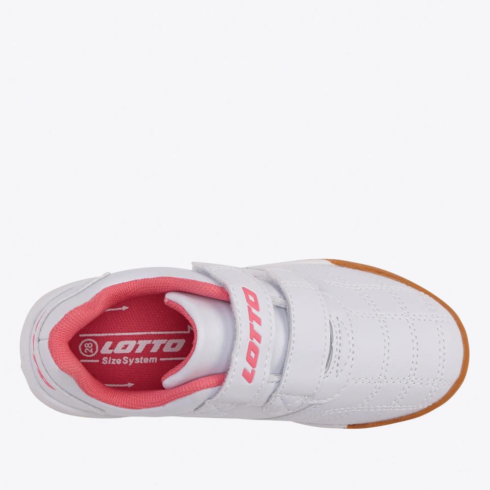 Buty dziecięce Lotto Pacer 2600110K-1044 - białe