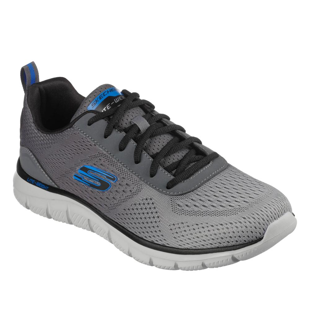 Buty męskie Skechers Track Ripkent 232399CCGY - szare