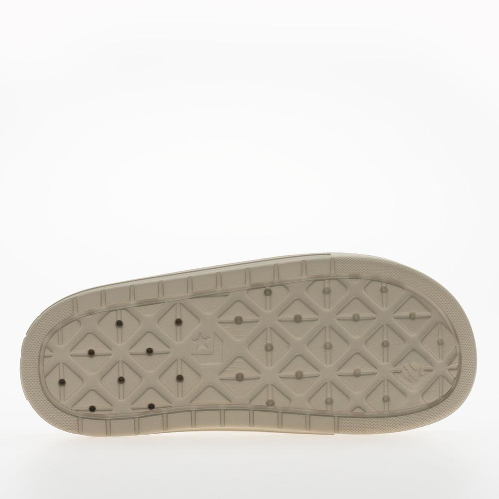 Klapki damskie Converse Essential Slide A12175C - beżowe