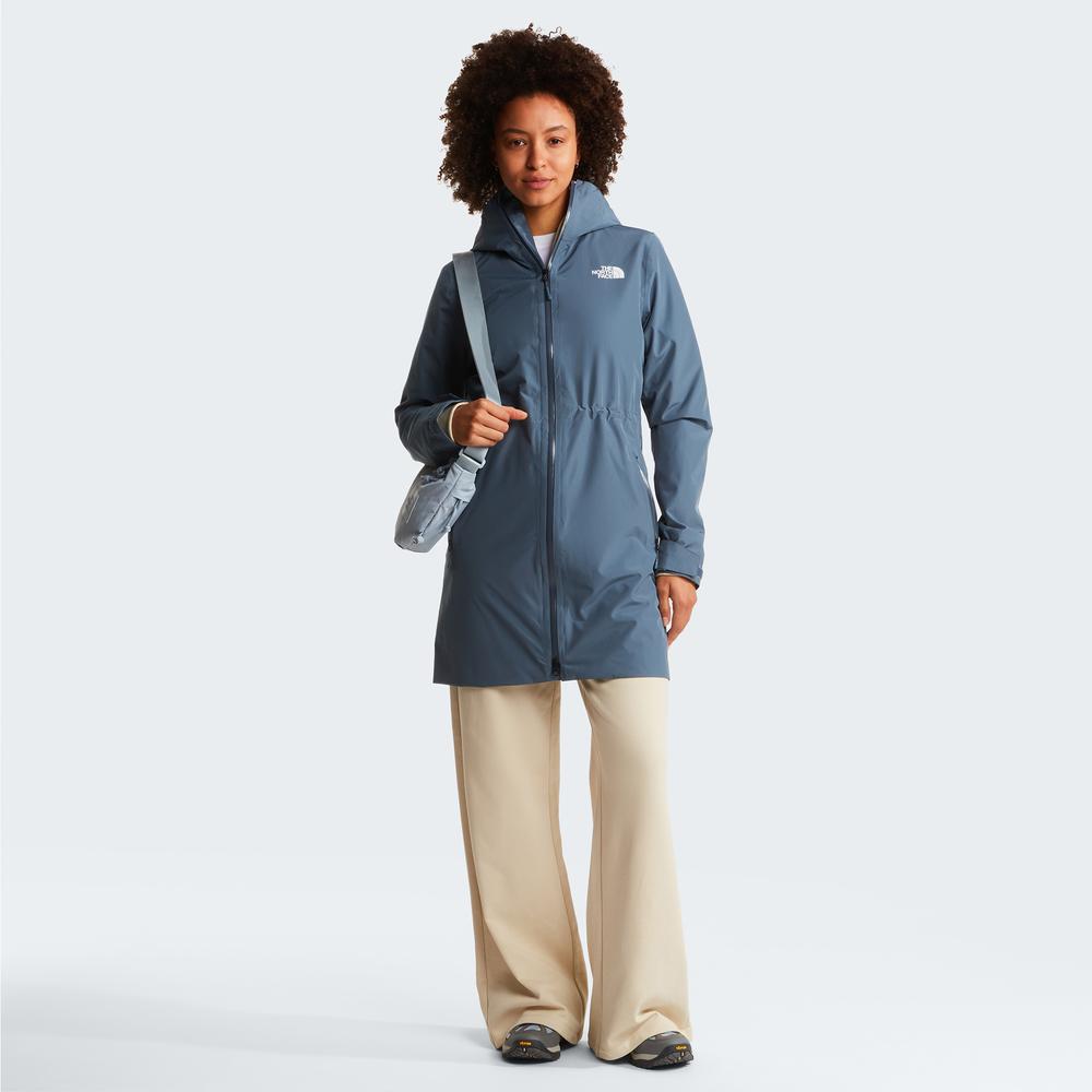 Kurtka damska The North Face DryVent Mono Bedretto 0A8G6Z0U31 - niebieskie
