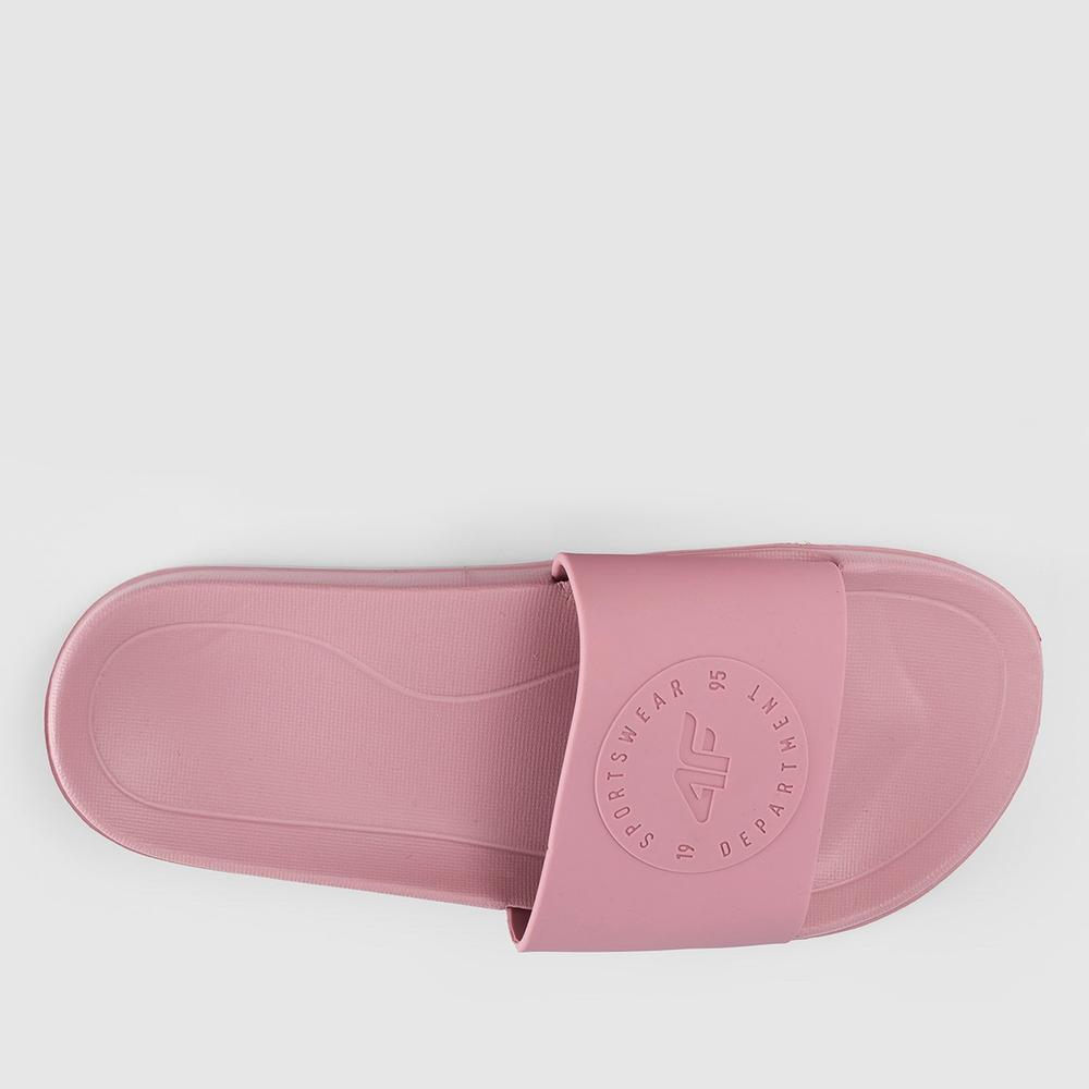 Klapki damskie 4F MM00FFLIF045A56S - różowe