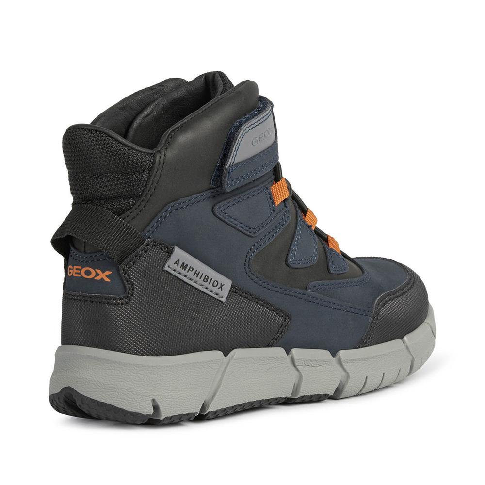 Buty Geox Flexyper Abx J169XA032MEC0661 - szaro-granatowe