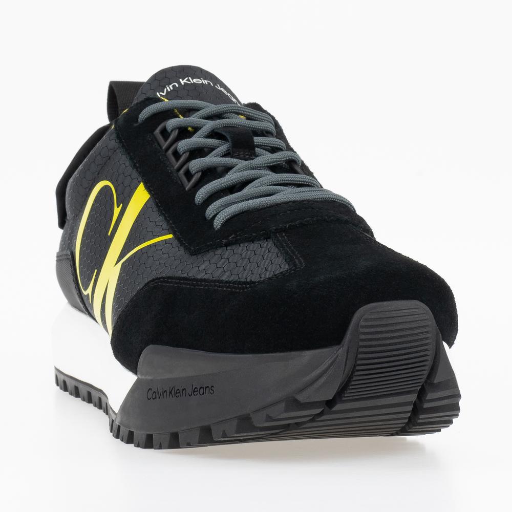 Buty Calvin Klein Toothy Runner Laceup YM0YM00417-00X - czarne