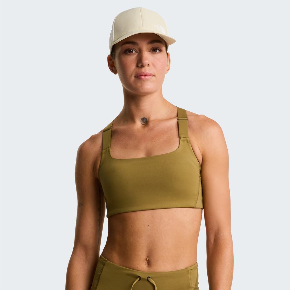 Biustonosz sportowy The North Face Refina 0A8ER72EL1 - zielony