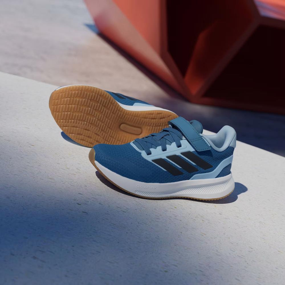 Buty dziecięce adidas Runfalcon 5 JP9398 - niebieskie