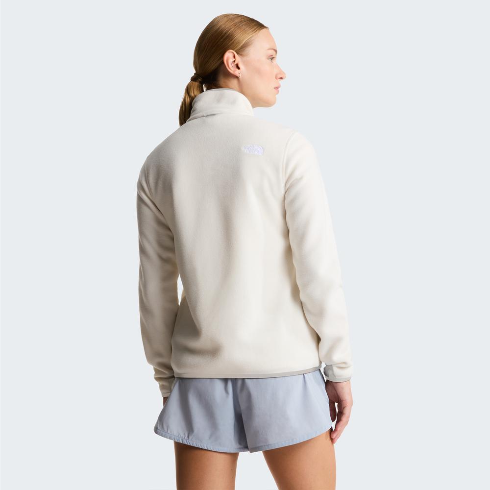 Bluza damska The North Face 100 Glacier Full-Zip Fleece 0A8D2FQLI1 - biała