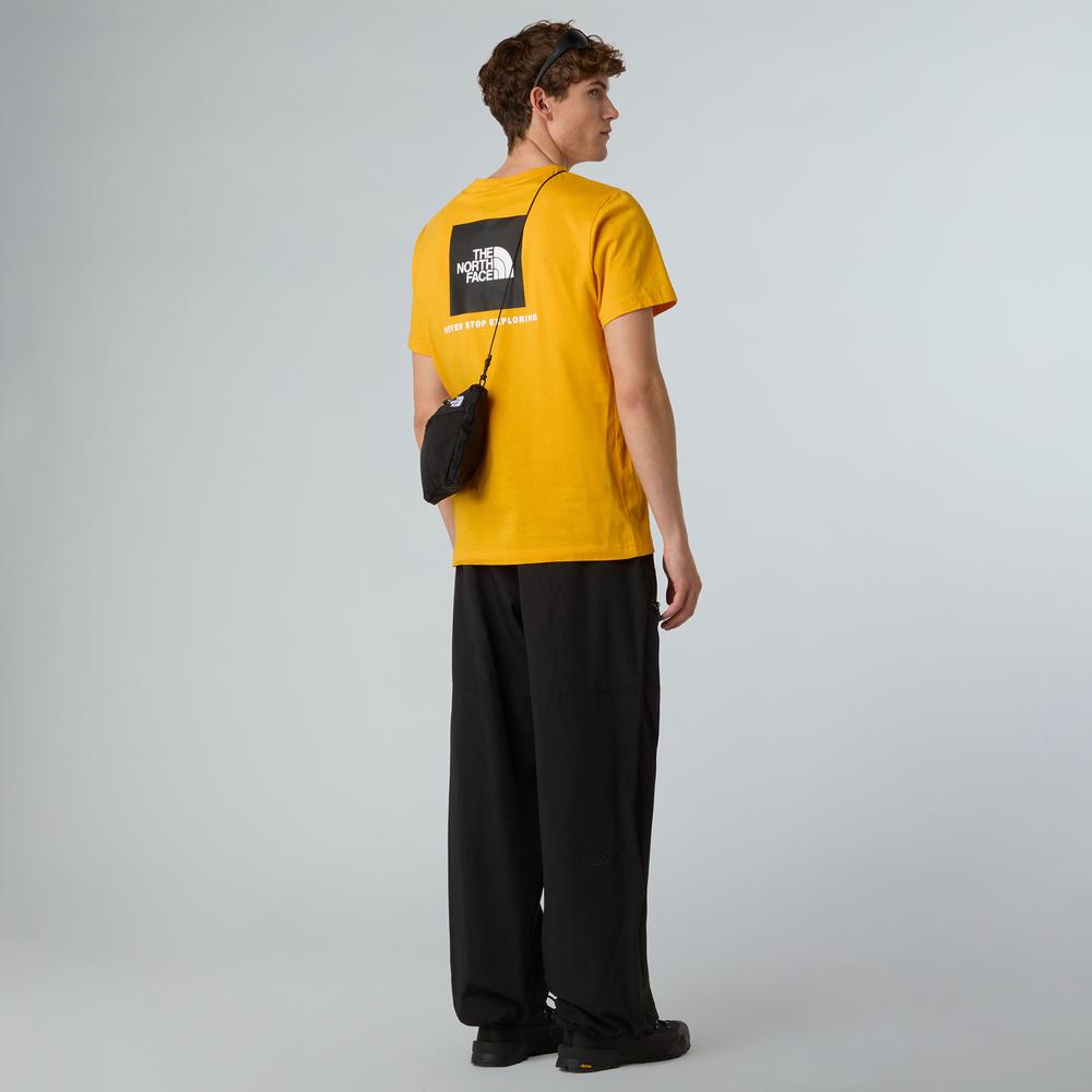 Koszulka męska The North Face NSE Box 0A87NPZU31 - żółta