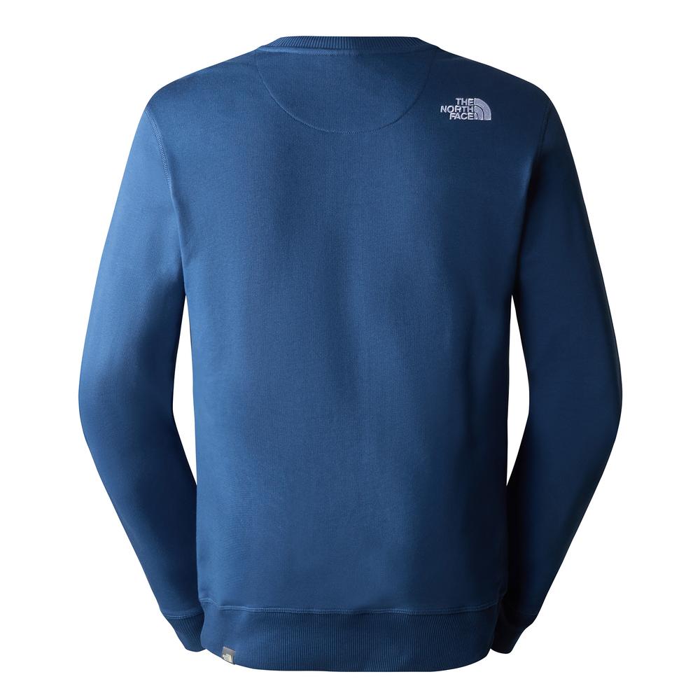Bluza The North Face Drew Peak Crew 0A4T1EHDC1 - granatowa