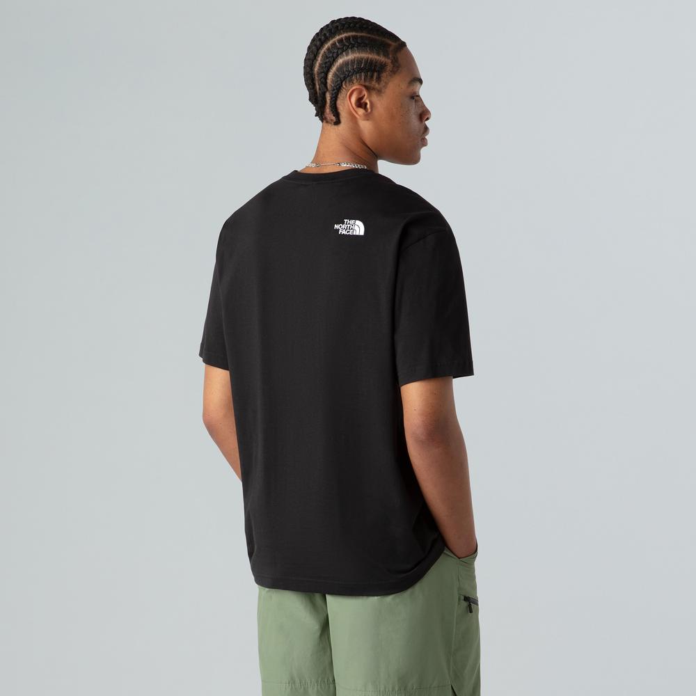 Koszulka męska The North Face Simple Dome 0A87NRJK31 - czarna