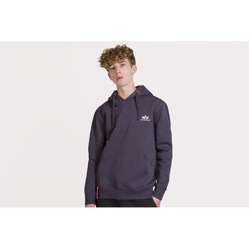 ALPHA INDUSTRIES BASIC HOODY SMALL LOGO > 196318466