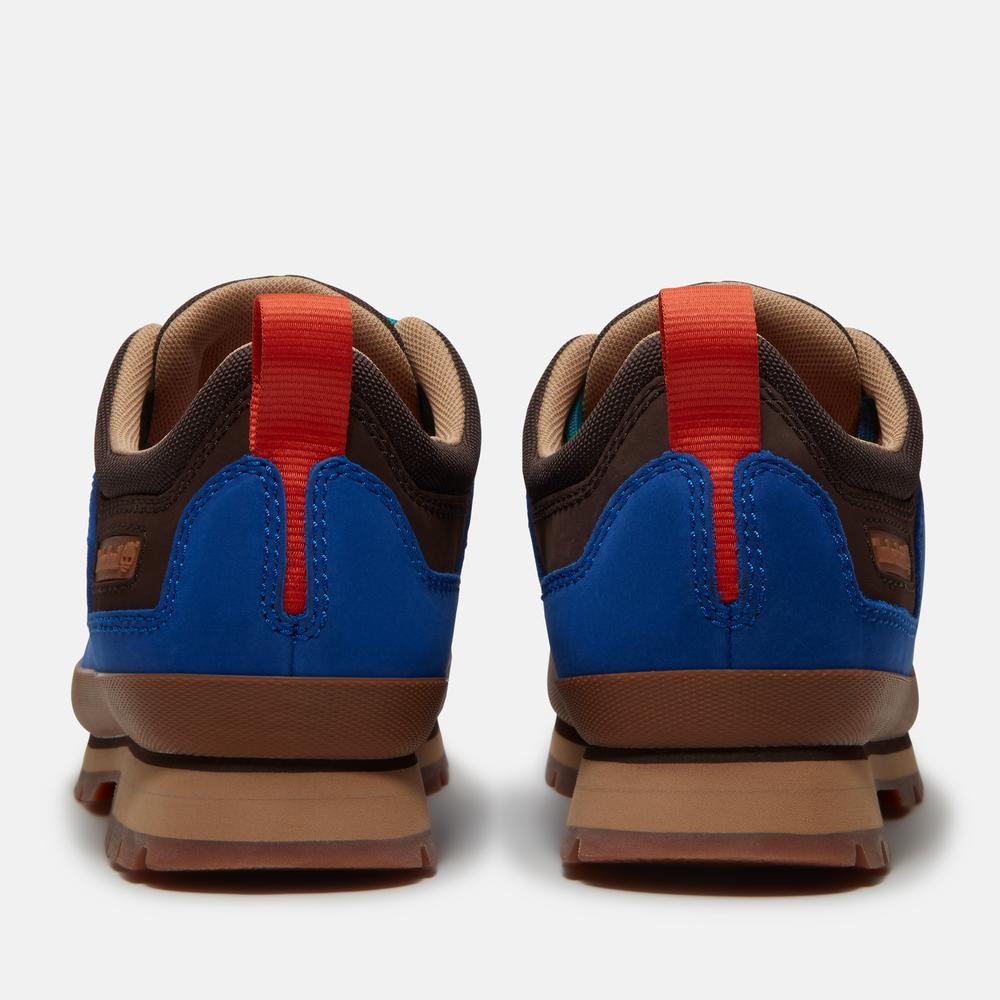 Buty męskie Timberland Euro Hiker Low Lace TB0A443ZELD1 - niebieskie