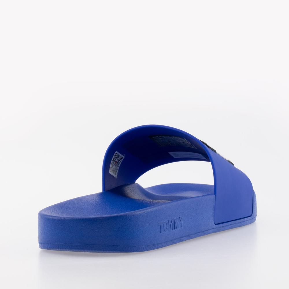 Klapki Tommy Jeans Pool Slide EM0EM01191-C66 - granatowe