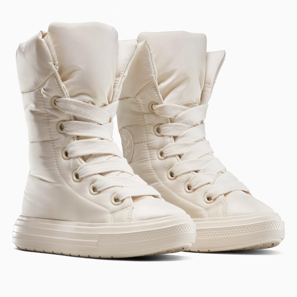 Buty damskie Converse Chuck Taylor All Star Elements Boot A14273C - białe