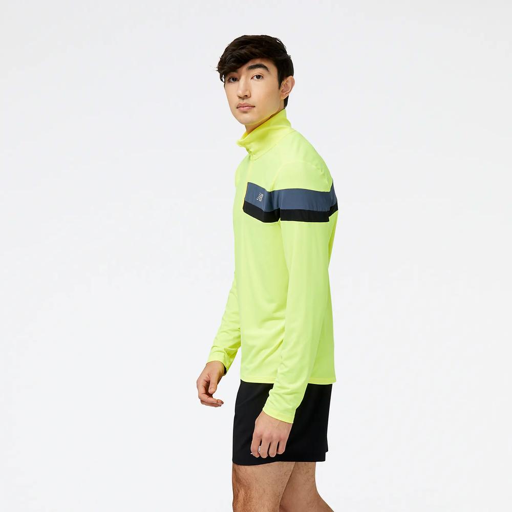Bluza New Balance MT23227CSN - żółta