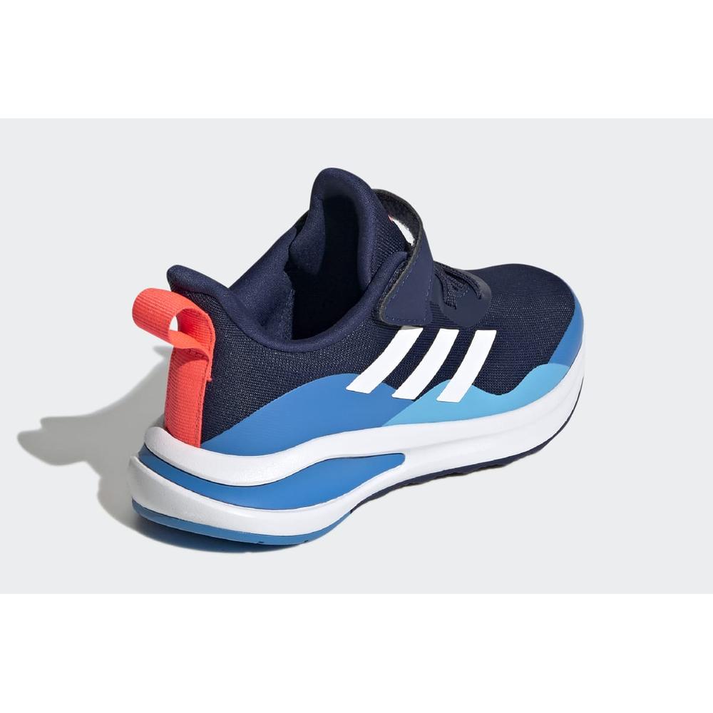 Buty adidas FortaRun Elastic Lace Top Strap Running GV7830 - granatowe