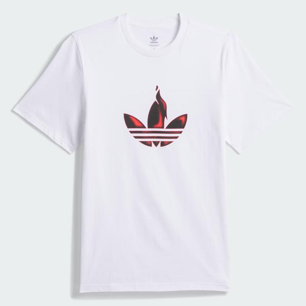 Koszulka adidas Originals Trefoil Torch Tee JD2832 - biała