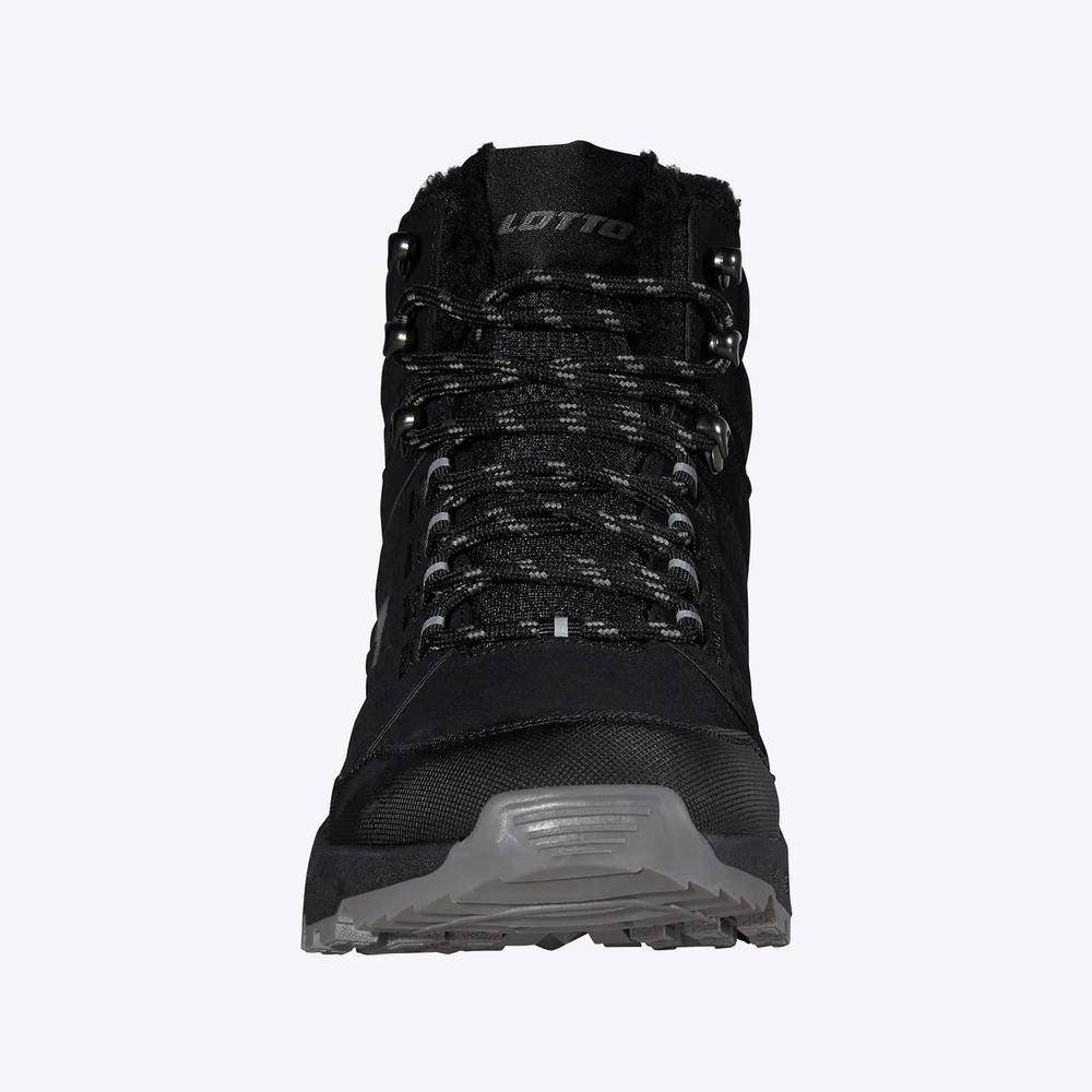 Buty męskie Lotto Ketcham Fur 2401210U-1116 - czarne