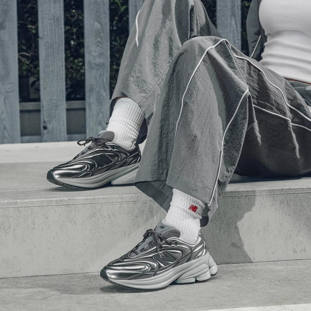 Buty unisex New Balance ABZORB U503069C - srebrne