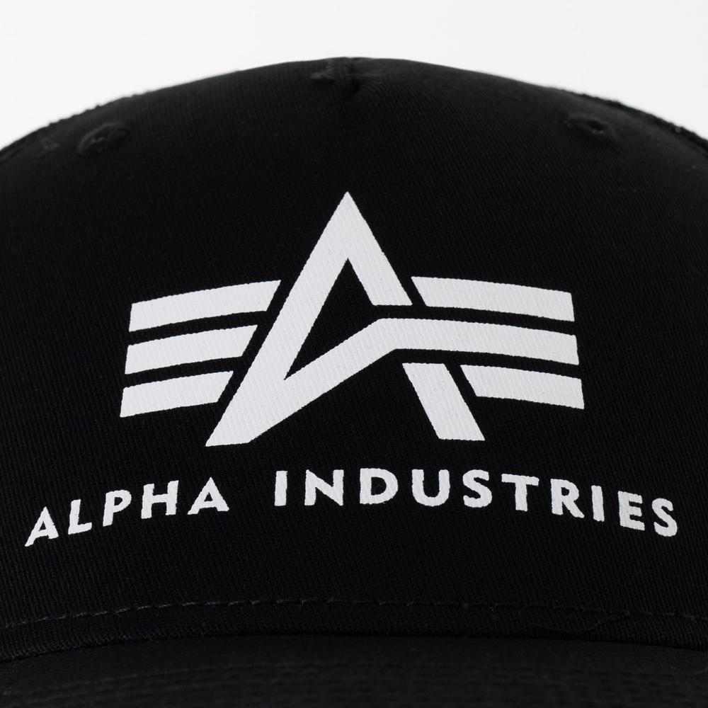 Czapka Alpha Industries Basic Trucker 18690203 - czarna