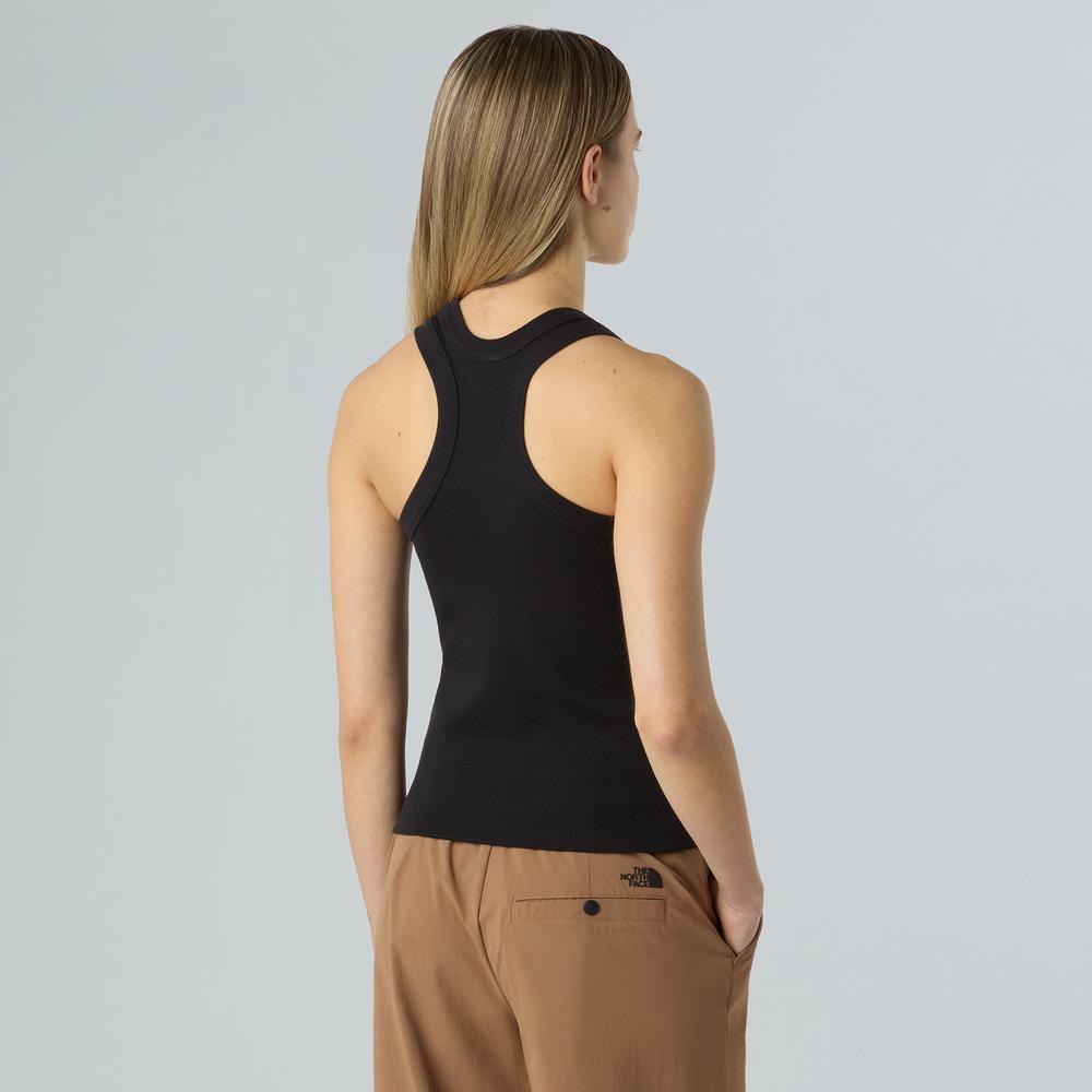 Koszulka damska The North Face Slim Rib Tank 0A8BVTJK31 - czarna