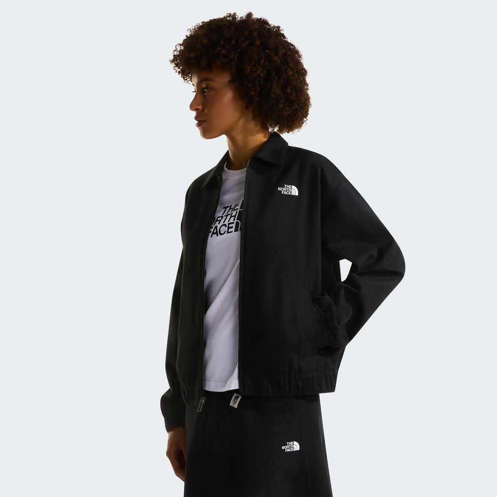 Kurtka damska The North Face Twill Collared 0A8G9DJK31 - czarna