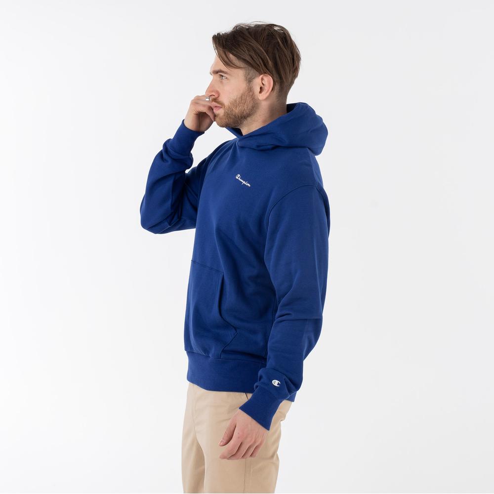 Bluza Champion Eco-Friendly Organic Cotton Hoodie 218926-BS559 - granatowa