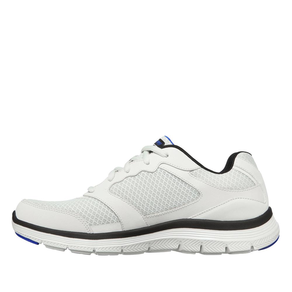 Buty męskie Skechers Flex Advantage 4.0 232225WBK - białe