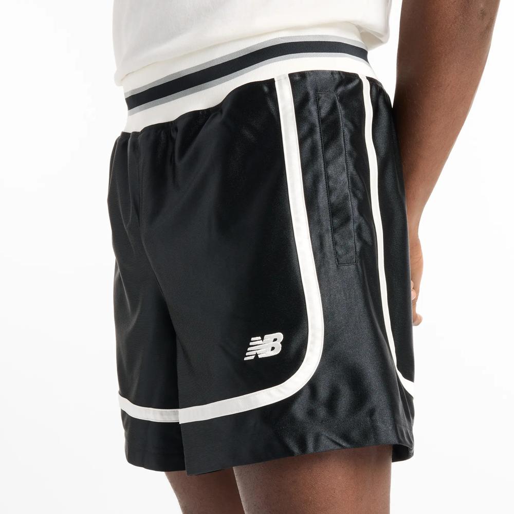 Spodenki męskie New Balance MS51608BK - czarne