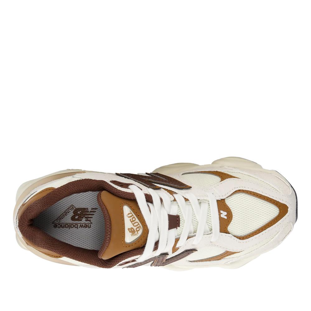 Buty młodzieżowe New Balance G90609SI - beżowe